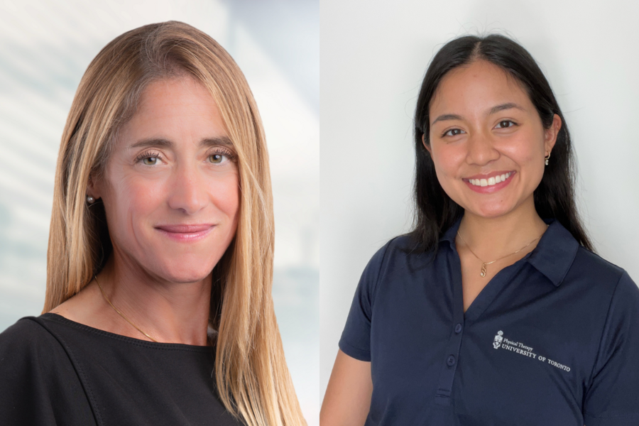 photo of Martine Quesnel and Alyssa Benitez